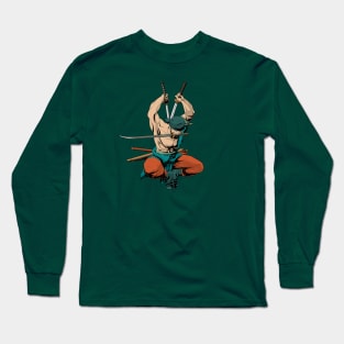 Zoro in Action Long Sleeve T-Shirt